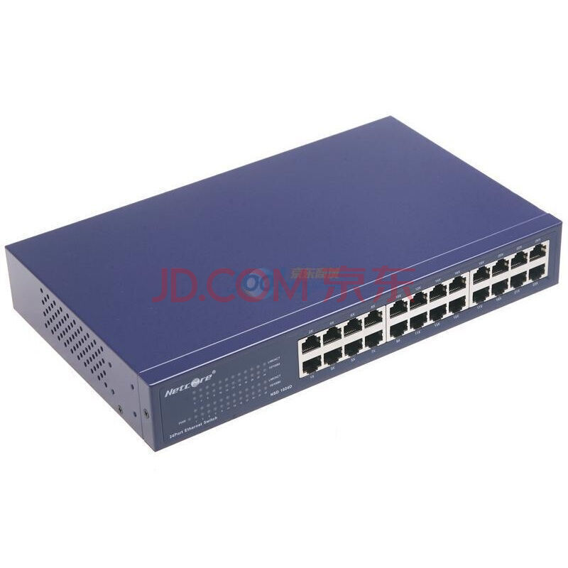 磊科 NSD1024D 24口百兆交换机评测 企业组网实用之选